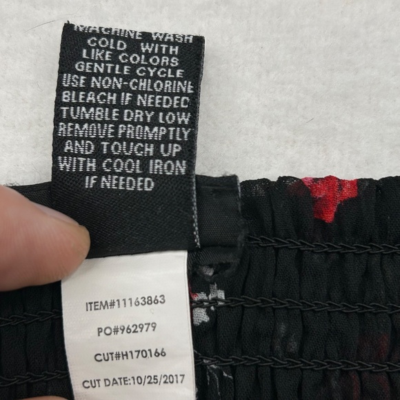 Torrid Women Y2K Plus Size Floral Chiffon Sophie Babydoll Peplum Cami Top Size 0 - Picture 7 of 12